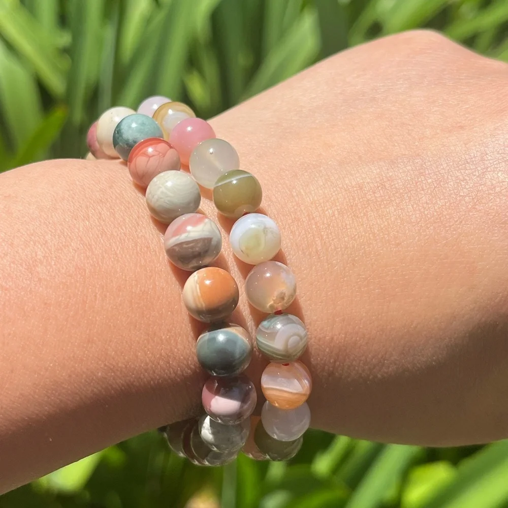 9.5mm stretchable‎ cute Alashan bracelet